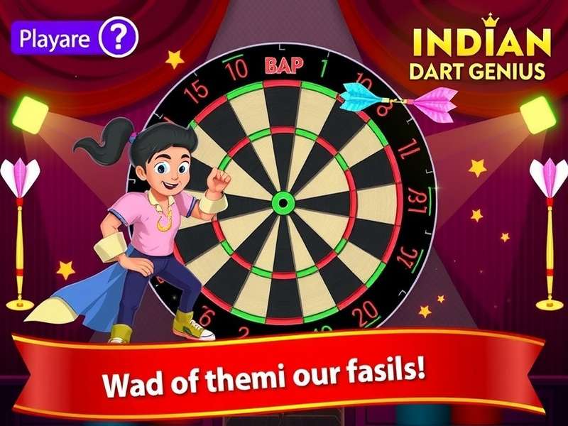 Indian Dart Genius Gameplay Screenshot
